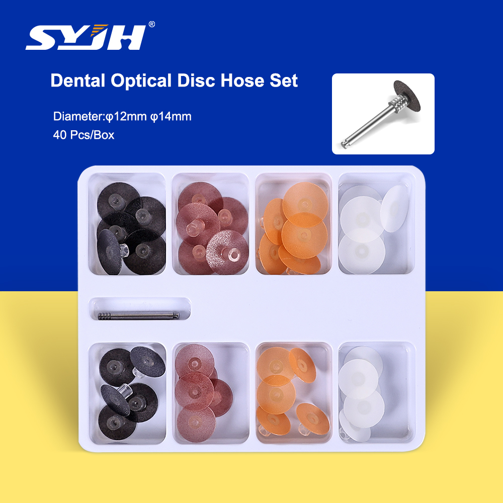 Teeth Whitening Kit - SYJH 40 قطعة أقراص تلميع الأسنان