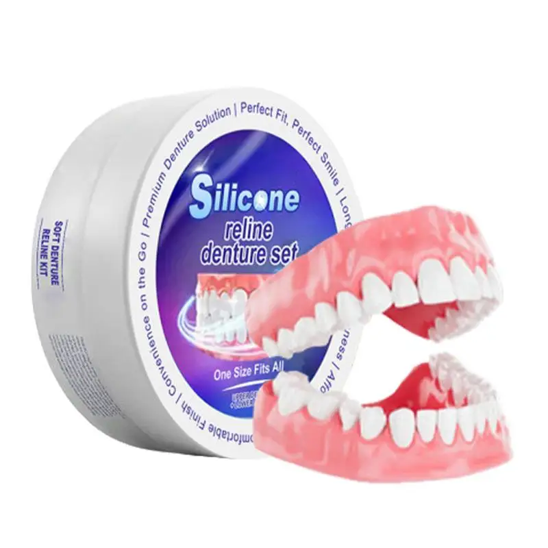 مجموعة أسنان من السيليكون تناس - مراجعة Teeth Whitening Kit وسعره