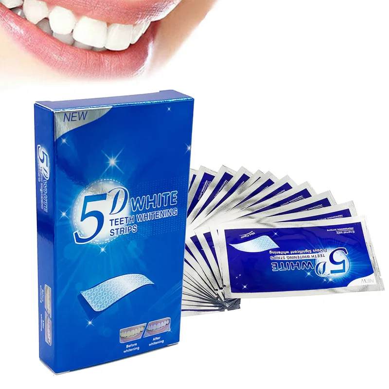 1-12 قطعة شرائط تبييض الأسنان  - مراجعة Teeth Whitening Near Me وسعره