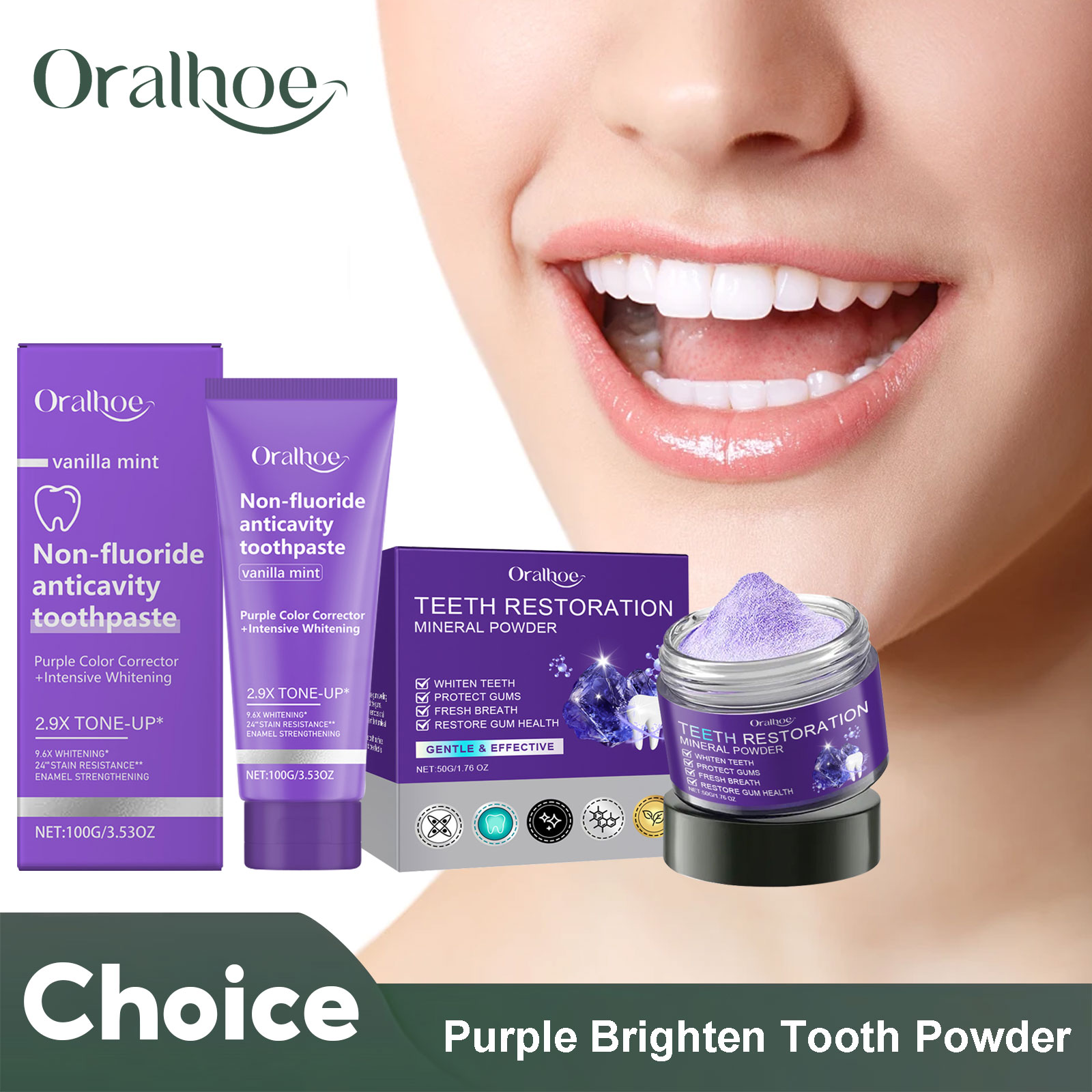 Teeth Restoration Mineral Powd - مراجعة Teeth Whitening Near Me وسعره