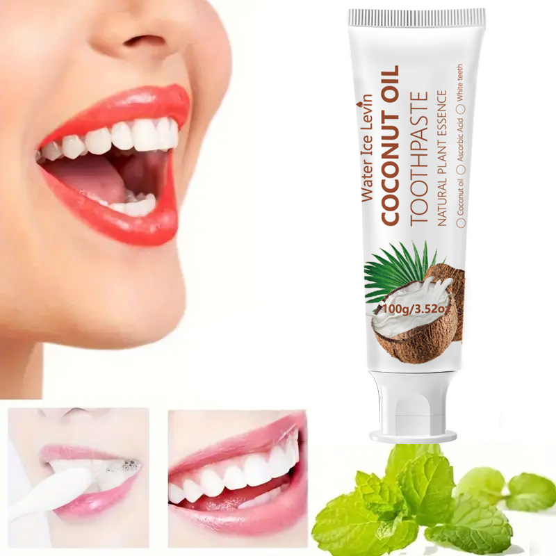 معجون أسنان بزيت جوز الهند 100 - مراجعة Teeth Whitening Mouthwash وسعره